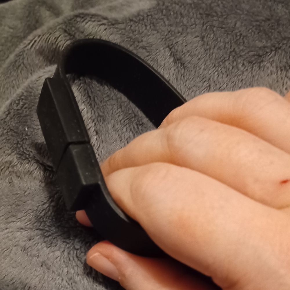 Black Usb Charger Bracelet